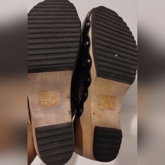 Kenzie Joyous Chucky Patchwork Clogs Y2K - Picture 15 of 16